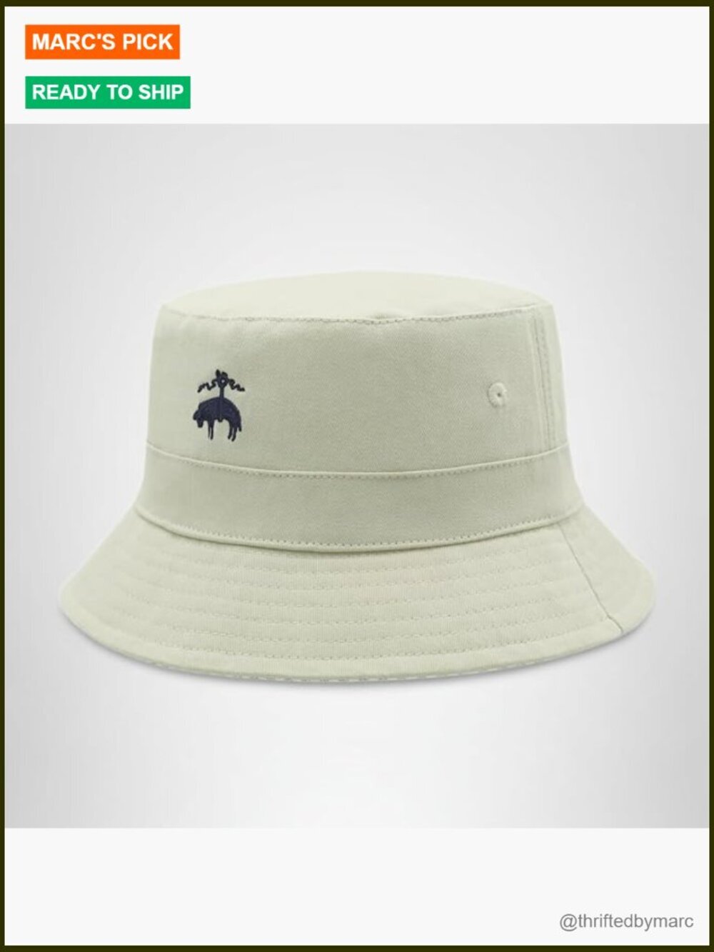 Reversible Bucket Sun Hat - Lightweight Cotton Striped